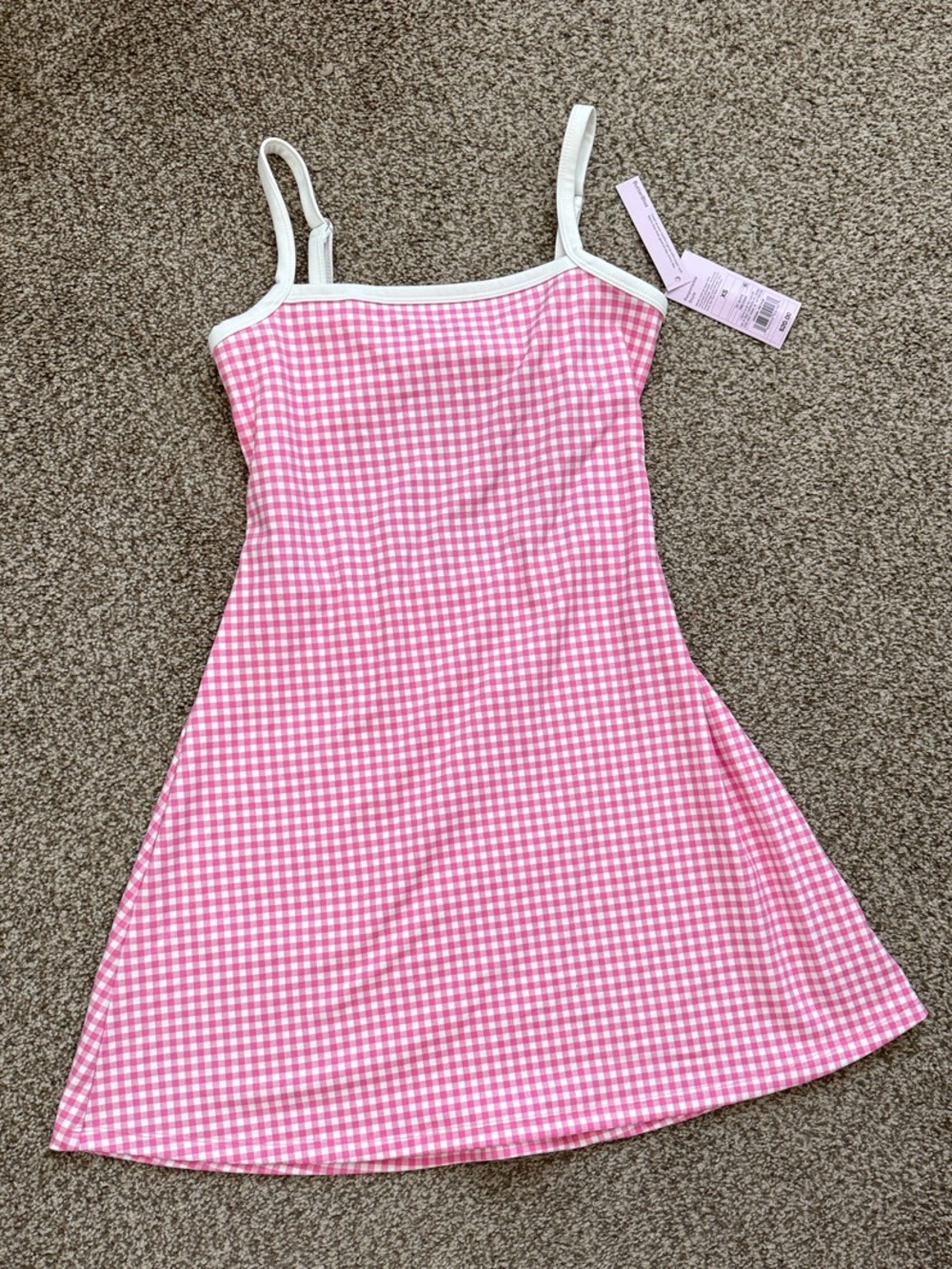 Wild Fable Pink Gingham Athletic Dress